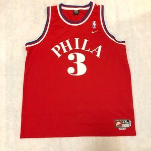 *SOLD* VINTAGE NIKE ALLEN IVERSON 76ERS JERSEY XXL